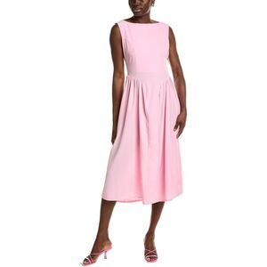Ipponelli Womens  Open Back Midi Dress, Pink